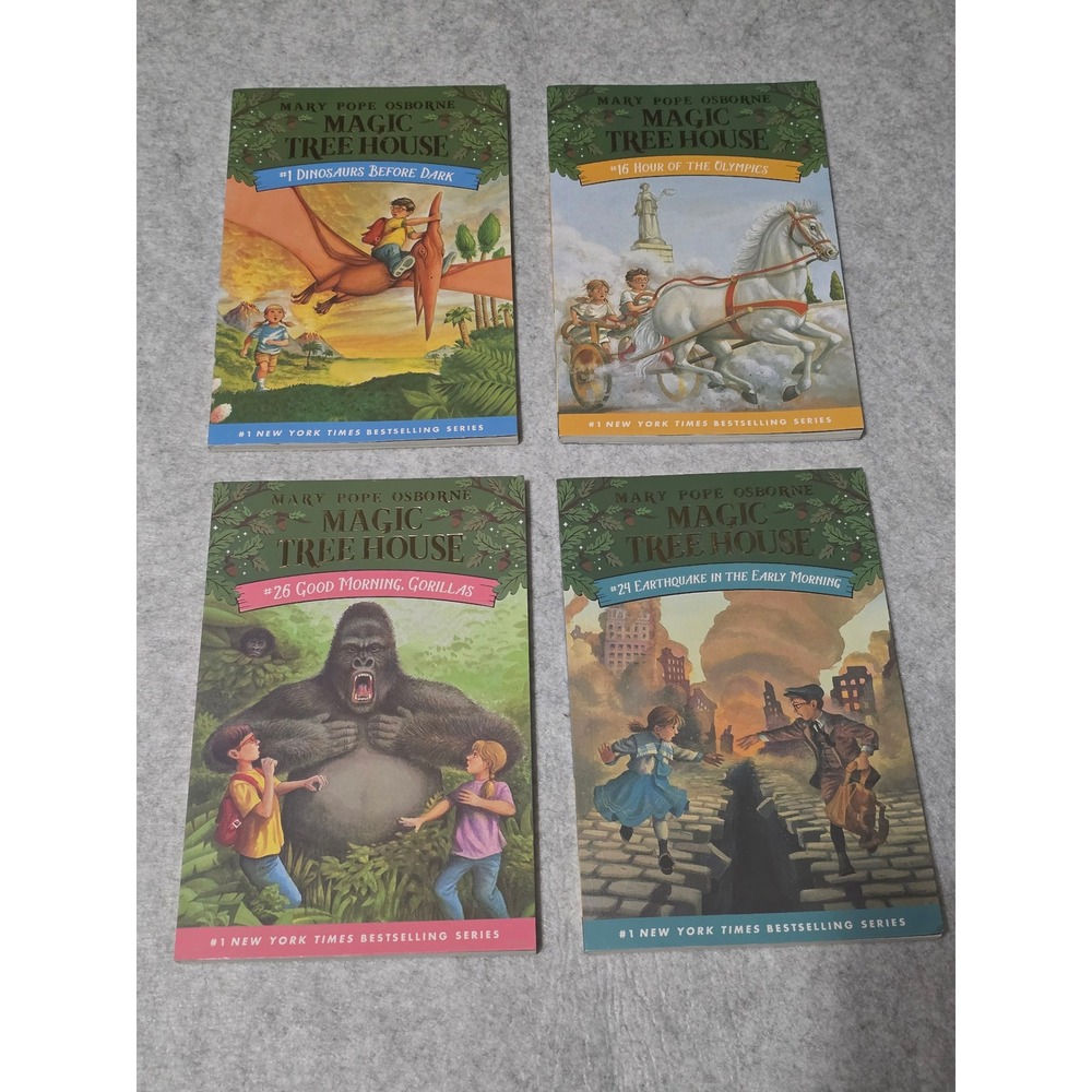 Magic Tree House Books Set Mary Pope Osborne 1 16 26 29 Chapter